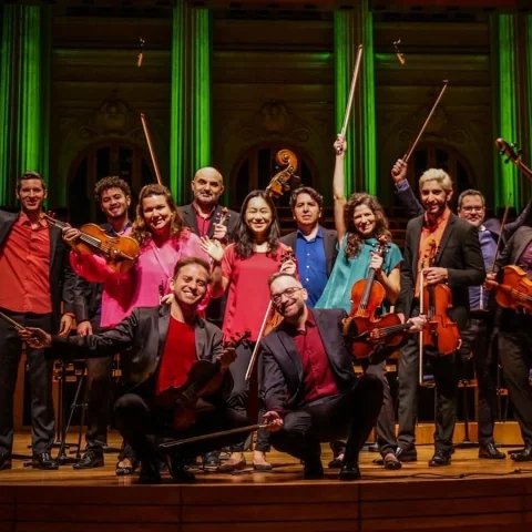 Cartel de São Paulo Chamber Soloists, Brasil - Puentes musicales