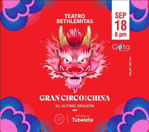 Cartel de El gran circo de china - Pasto