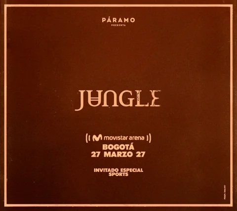 Cartel de JUNGLE | World Tour 2027