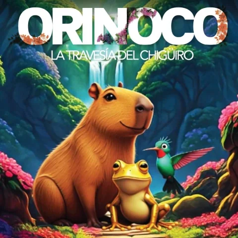 Cartel de 'Orinoco: la travesía del chigüiro'