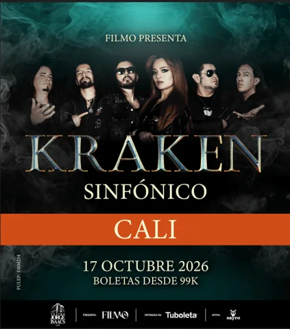 Cartel de Kraken sinfónico Cali