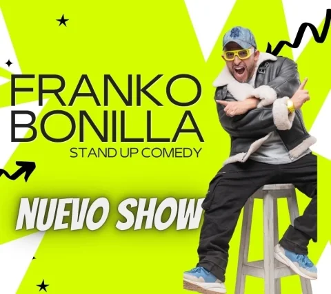 Cartel de Franko bonilla stand up comedy