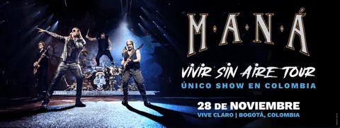 Cartel de Maná - Vivir sin aire Tour 2026