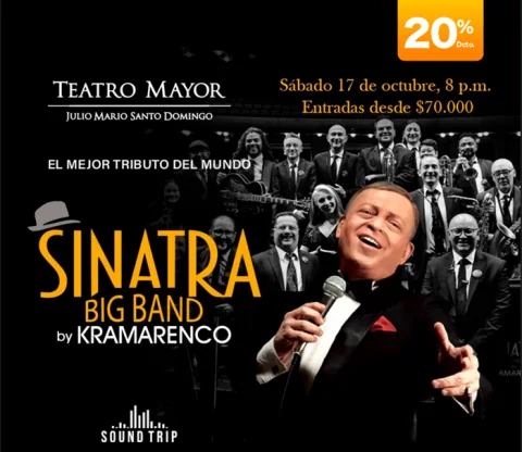 Cartel de Sinatra Big Band