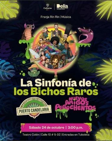 Cartel de La Sinfonía de los Bichos Raros